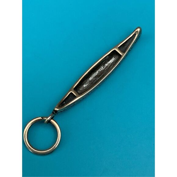 Canoe Sterling Silver Jewelry Charm #water - Picture 4 of 4